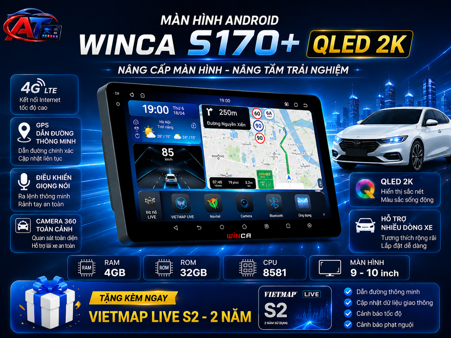 WINCA S170+ QLED 2K
