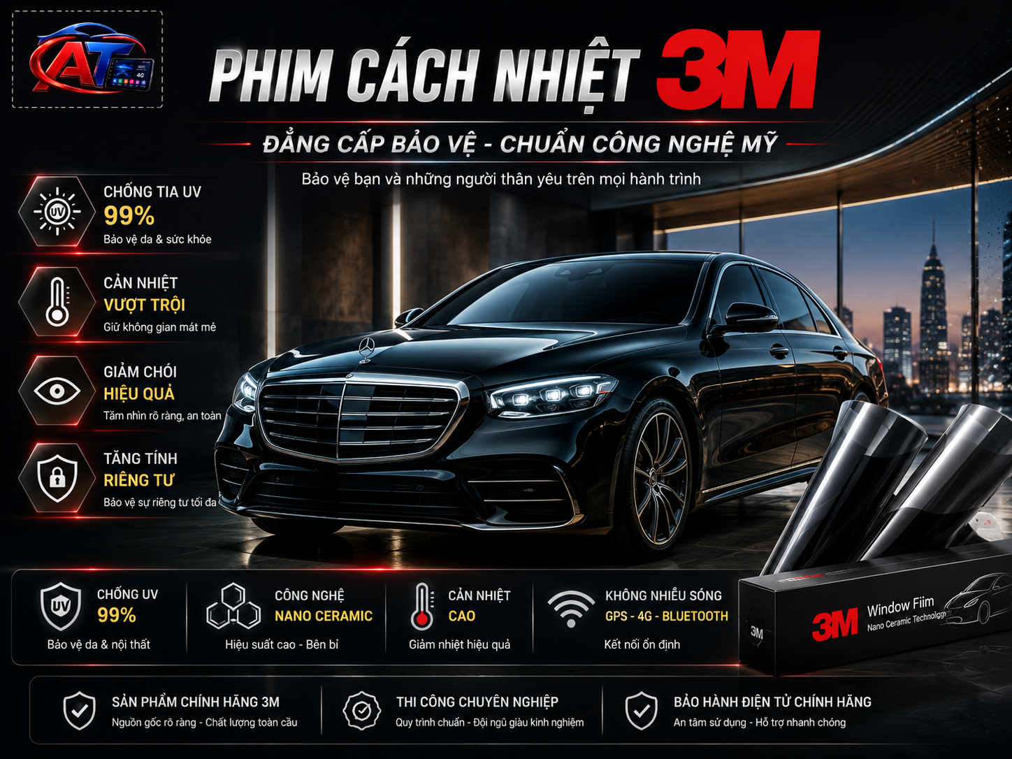 PHIM CÁCH NHIỆT 3M